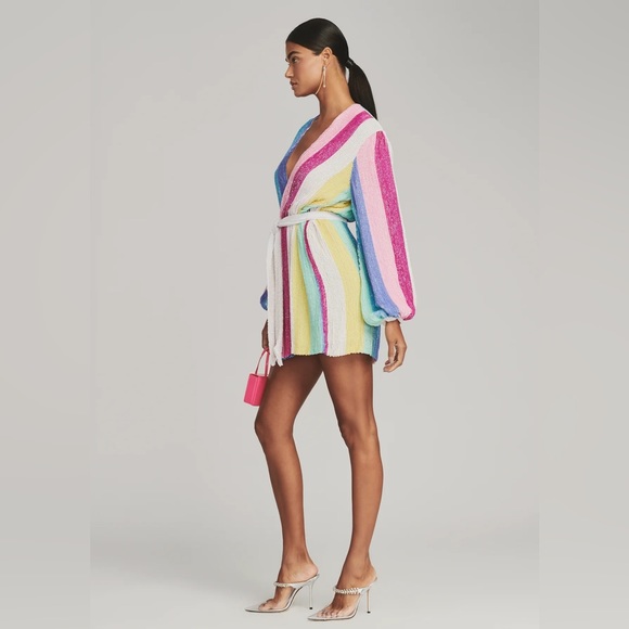 Retrofete Gabrielle Sequin Robe - Picture 2 of 6